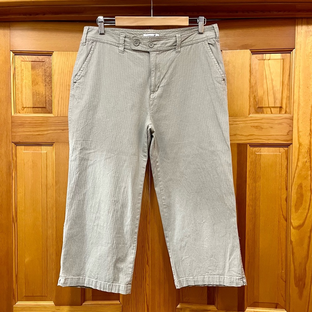 Caribbean Joe light green capris